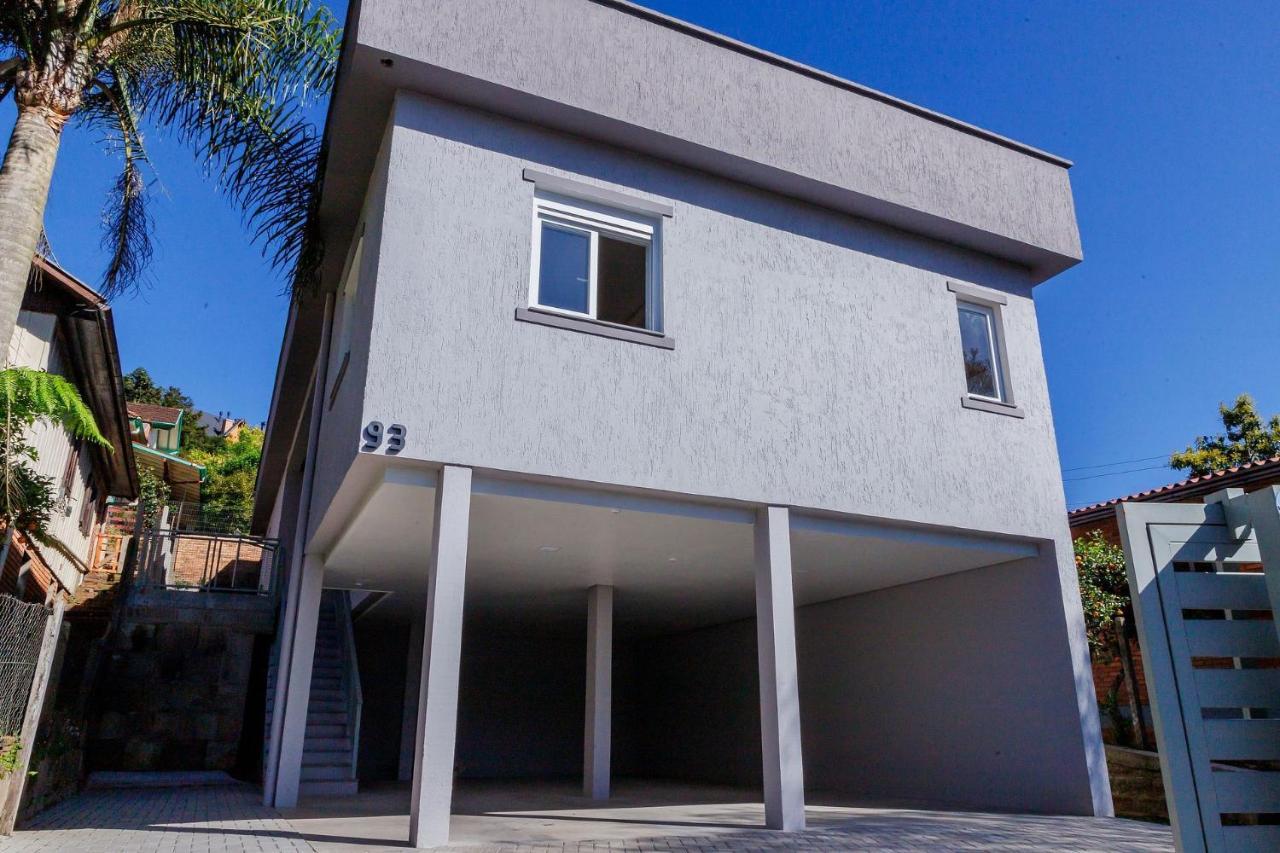 Locar-In Gramado Flat Centro A 600 M Da Rua Coberta Apartment ภายนอก รูปภาพ