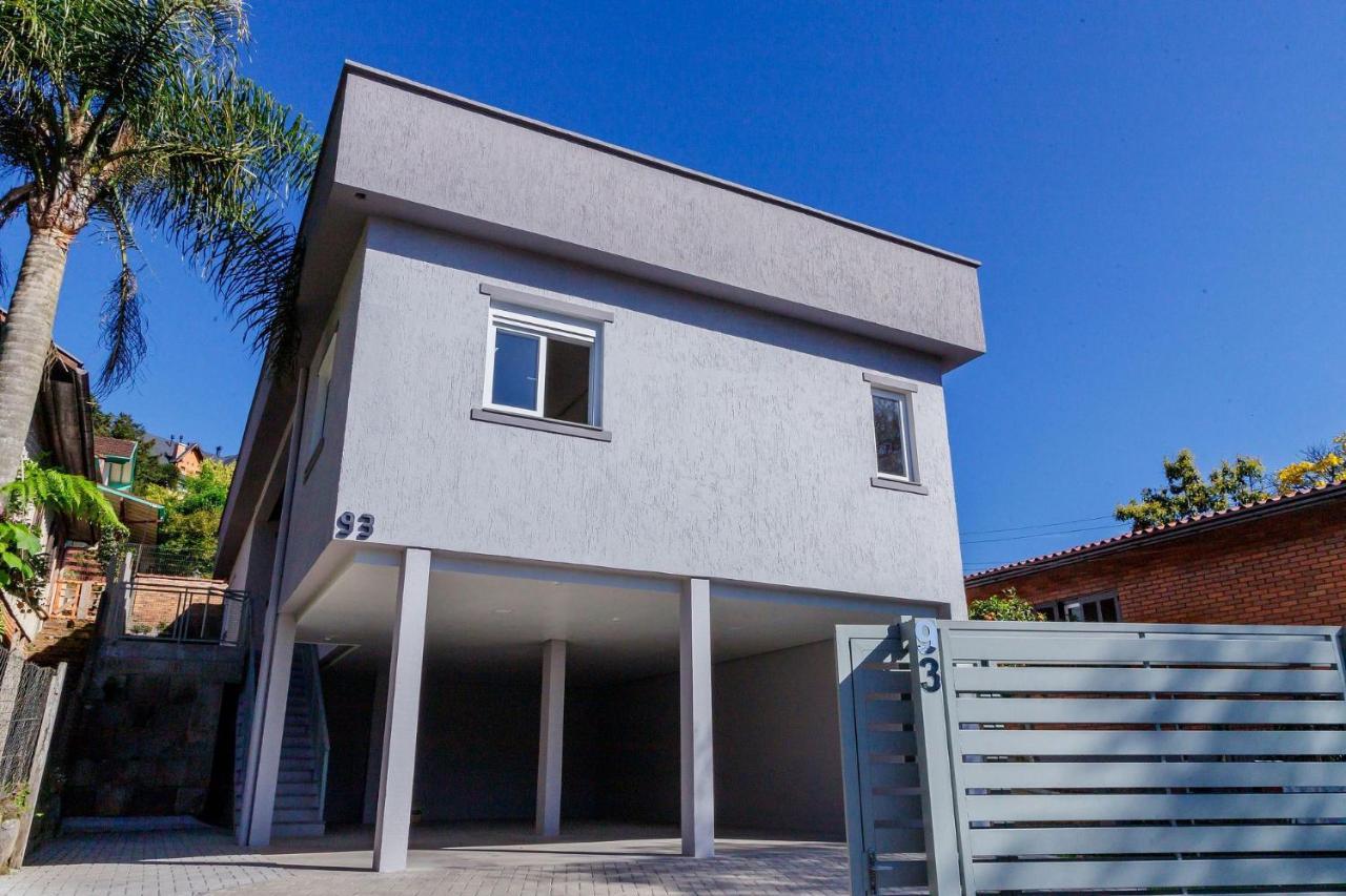 Locar-In Gramado Flat Centro A 600 M Da Rua Coberta Apartment ภายนอก รูปภาพ