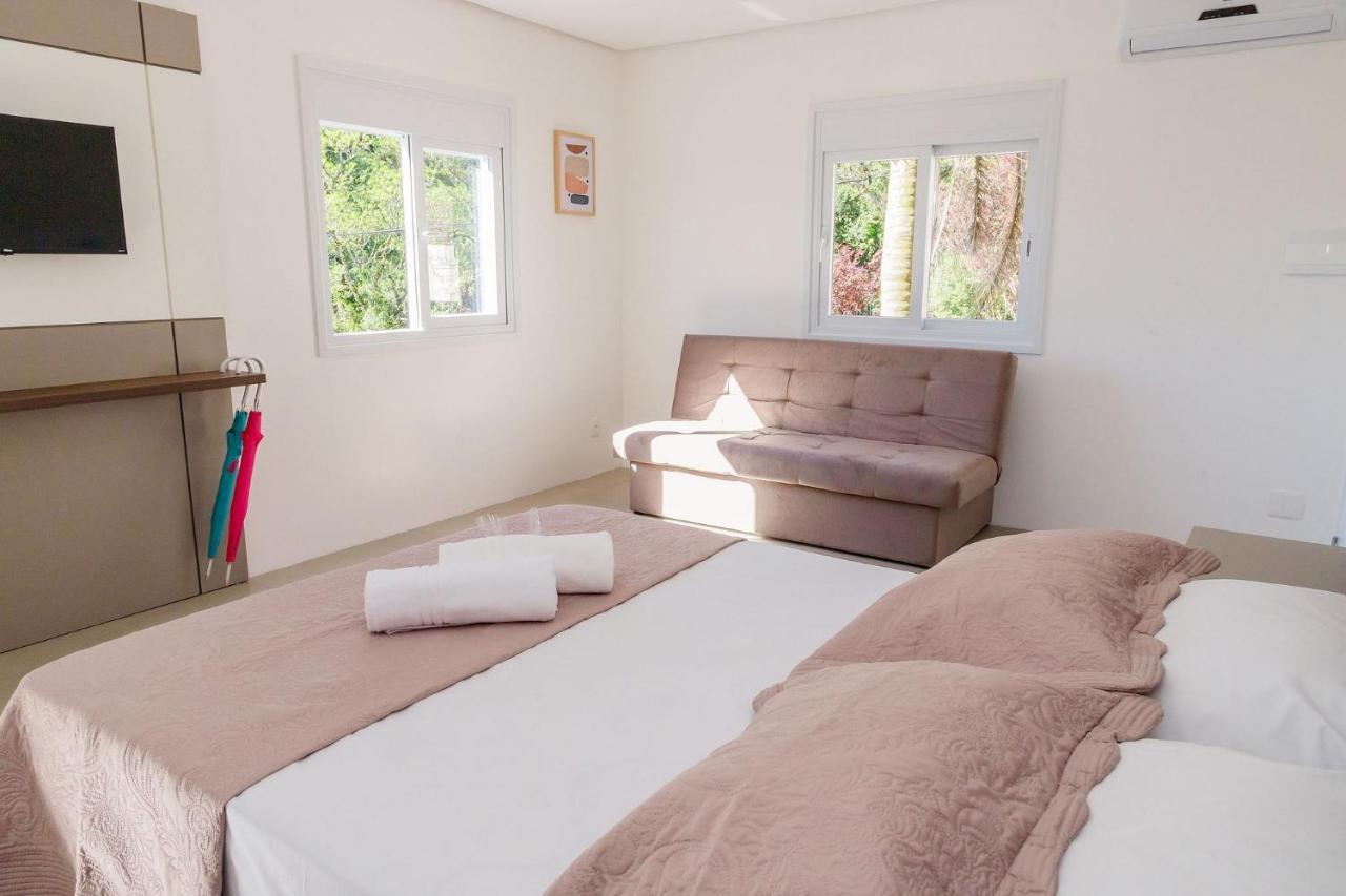 Locar-In Gramado Flat Centro A 600 M Da Rua Coberta Apartment ภายนอก รูปภาพ