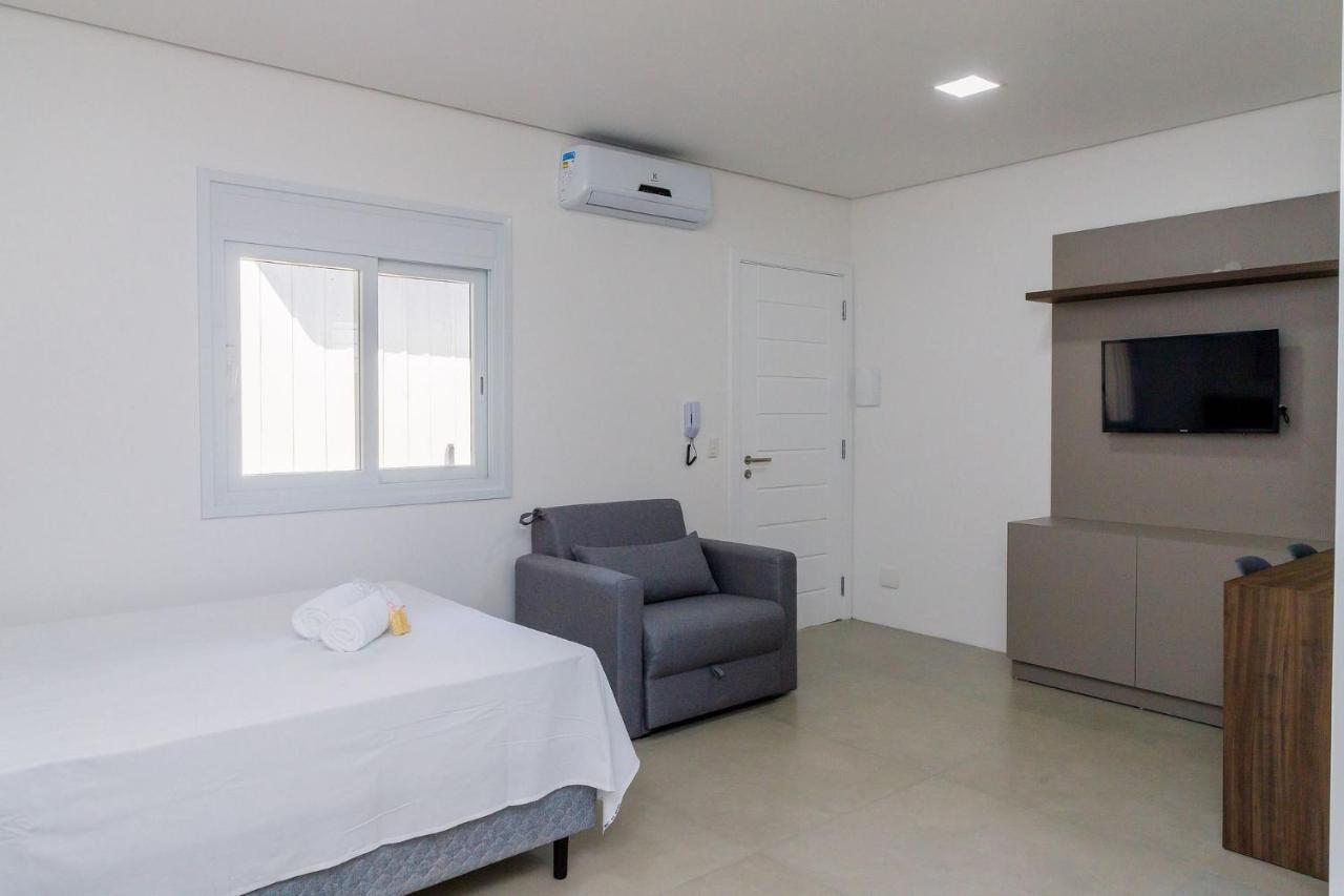 Locar-In Gramado Flat Centro A 600 M Da Rua Coberta Apartment ภายนอก รูปภาพ