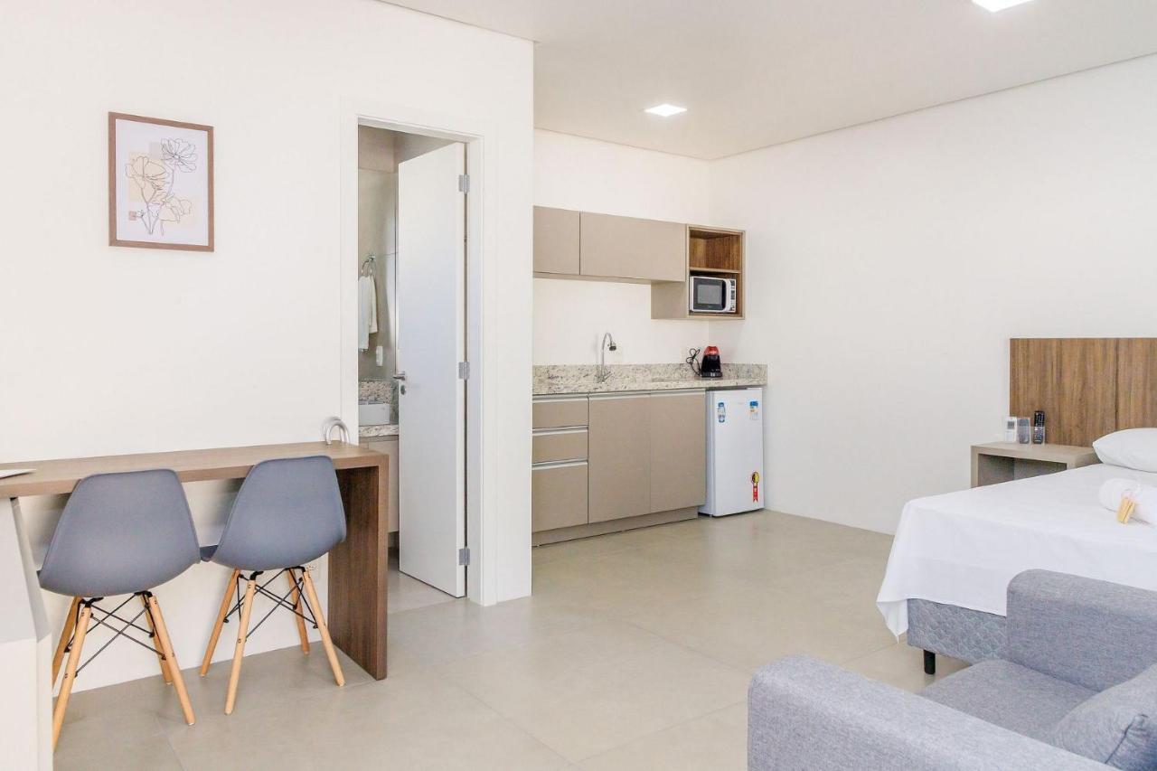 Locar-In Gramado Flat Centro A 600 M Da Rua Coberta Apartment ภายนอก รูปภาพ