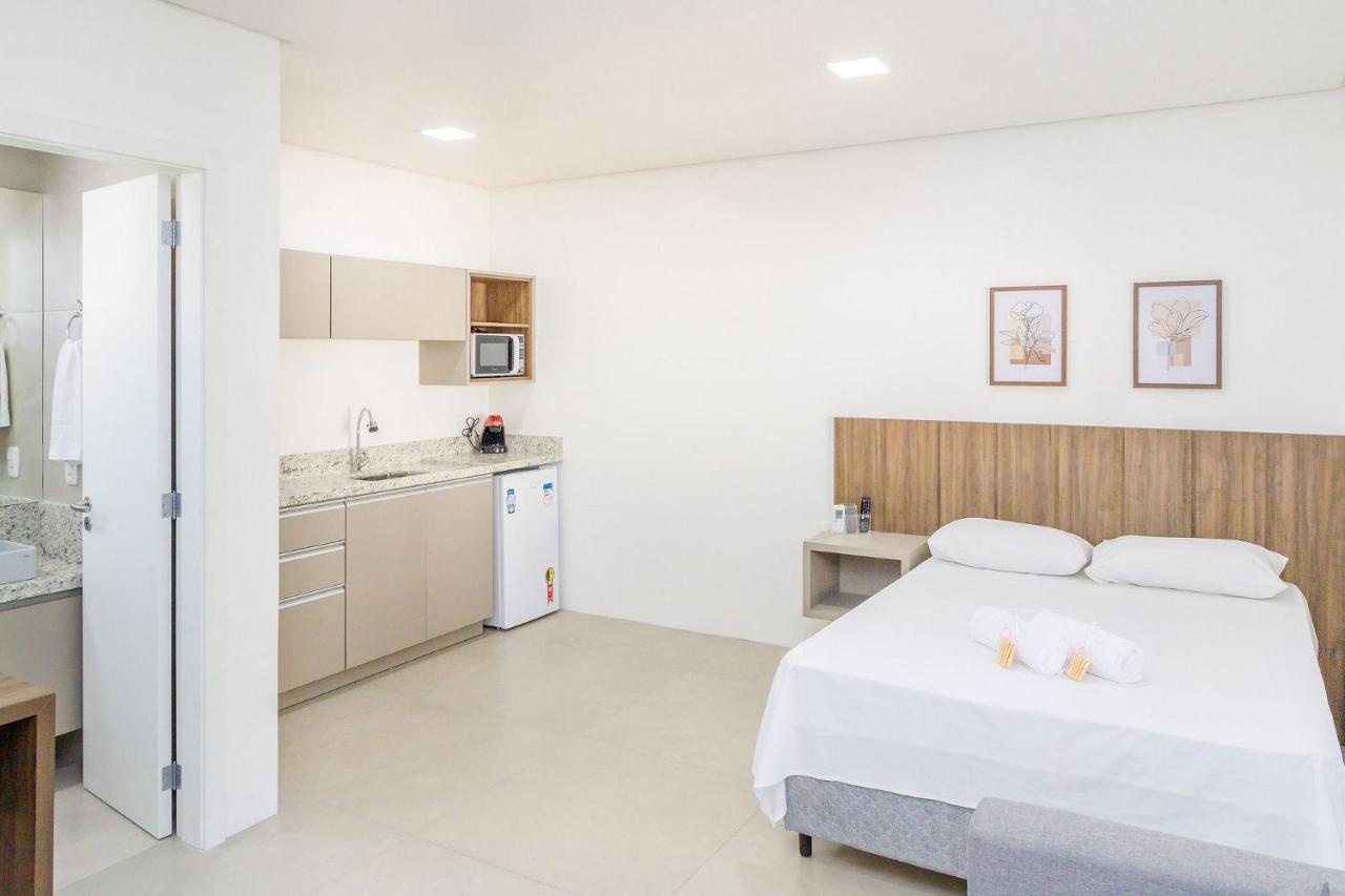 Locar-In Gramado Flat Centro A 600 M Da Rua Coberta Apartment ภายนอก รูปภาพ