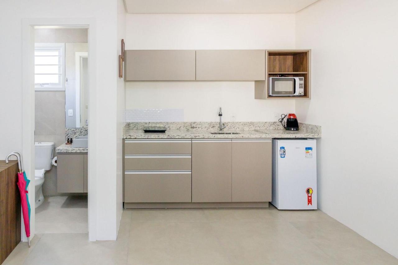 Locar-In Gramado Flat Centro A 600 M Da Rua Coberta Apartment ภายนอก รูปภาพ